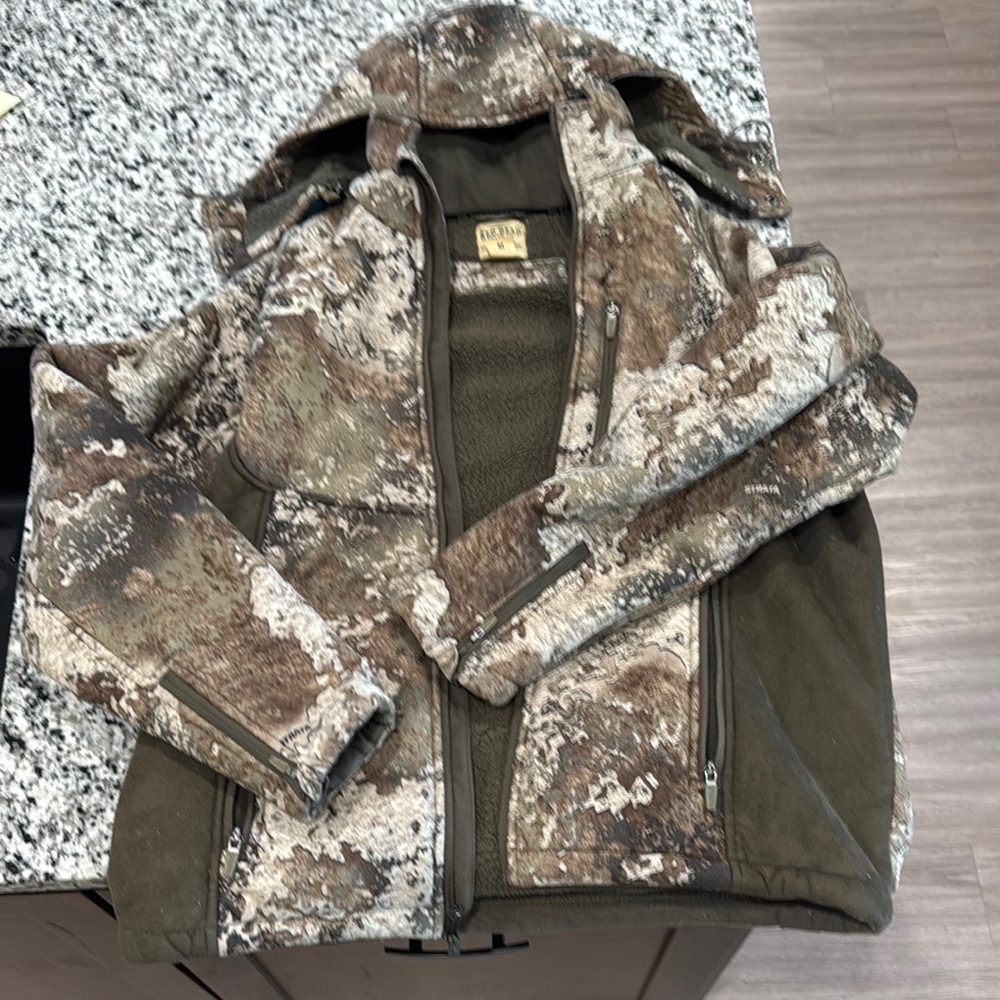 Redhead brand co, medium men’s strata camo fleece lined jacket